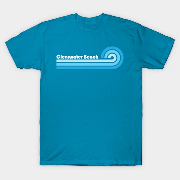 Clearwater Beach T-Shirt by PodDesignShop